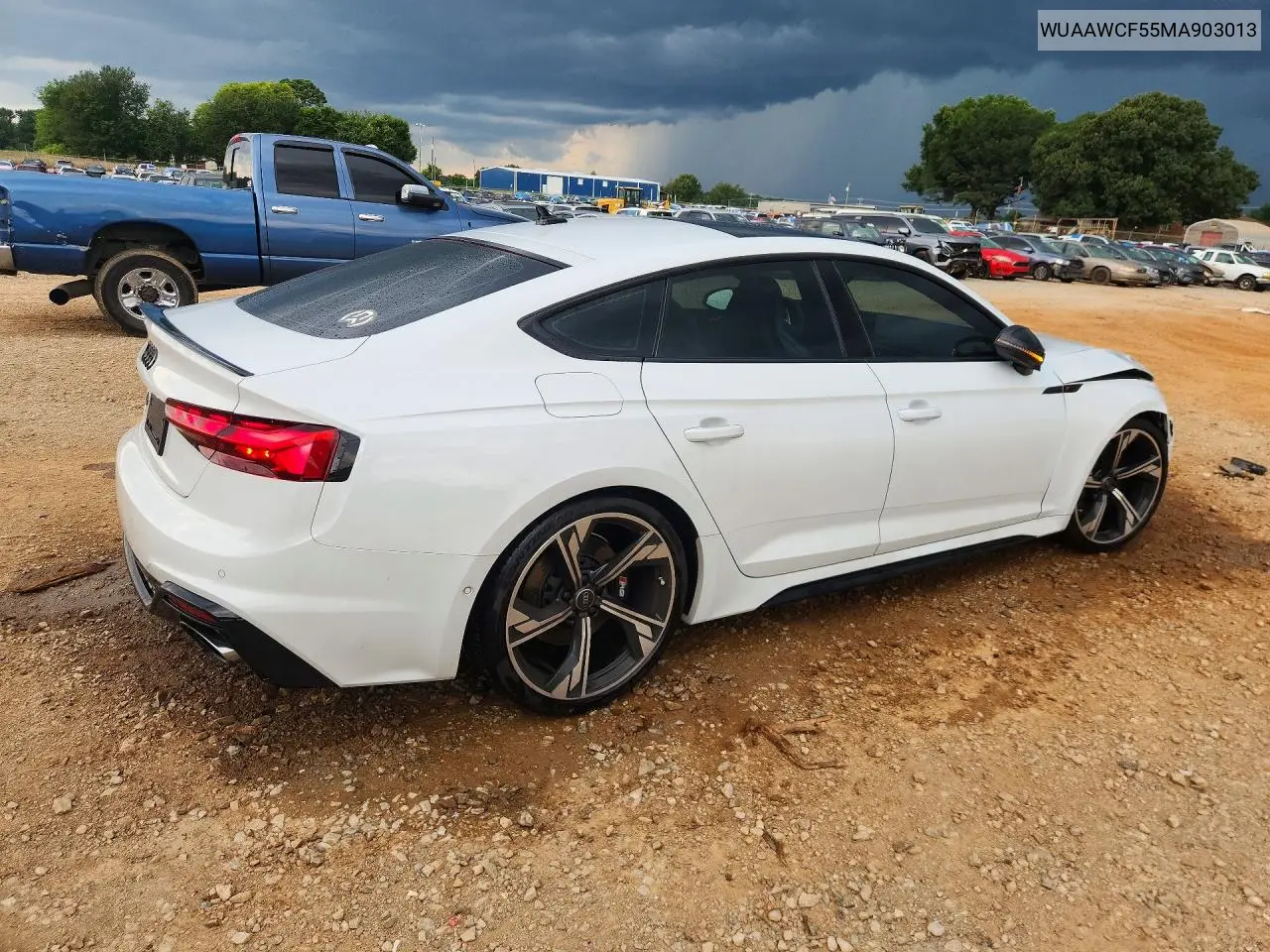 2021 Audi Rs5 VIN: WUAAWCF55MA903013 Lot: 60204076