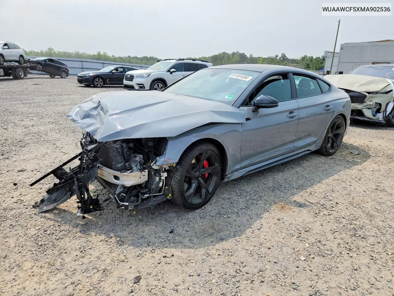 2021 Audi Rs5 VIN: WUAAWCF5XMA902536 Lot: 61491686