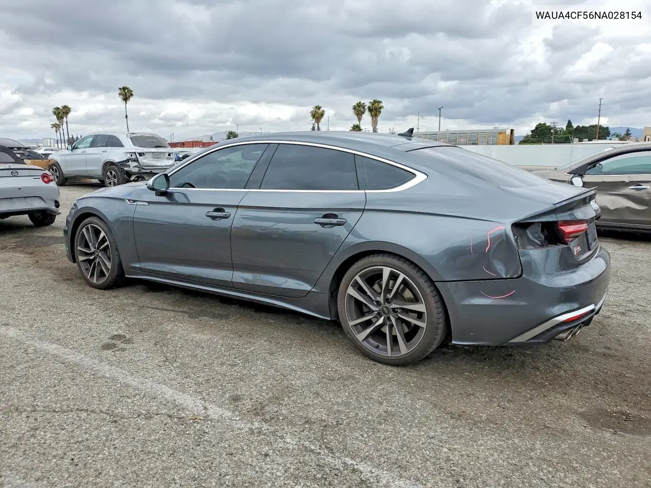 2022 Audi S5 Premium VIN: WAUA4CF56NA028154 Lot: 54552046