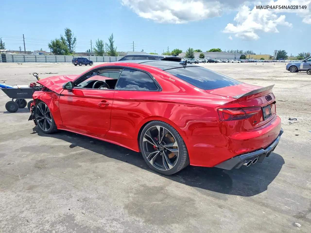 2022 Audi S5 Premium Plus VIN: WAUP4AF54NA028149 Lot: 59334176