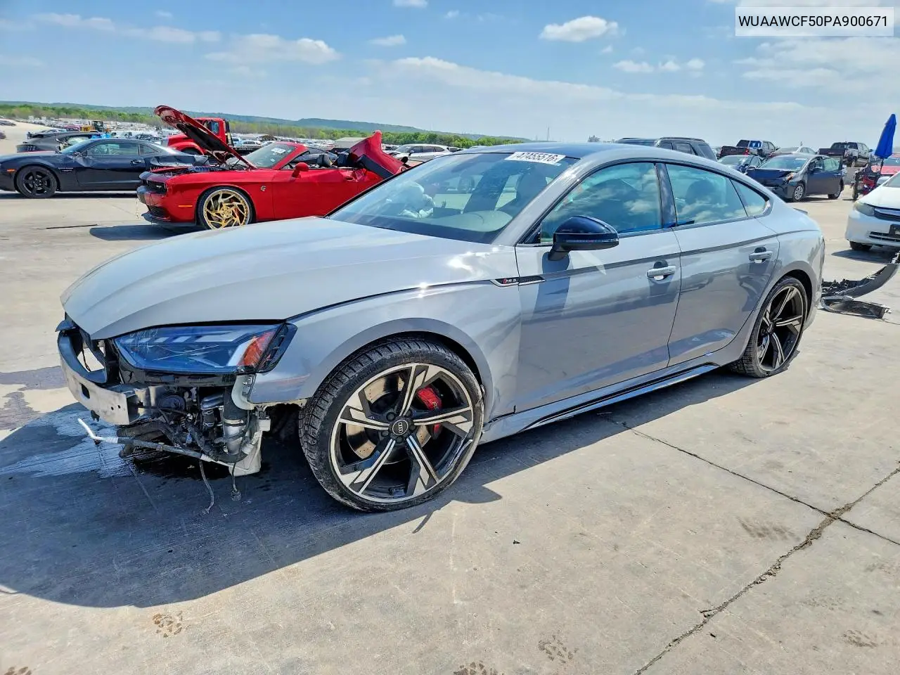 2023 Audi Rs5 VIN: WUAAWCF50PA900671 Lot: 47455516
