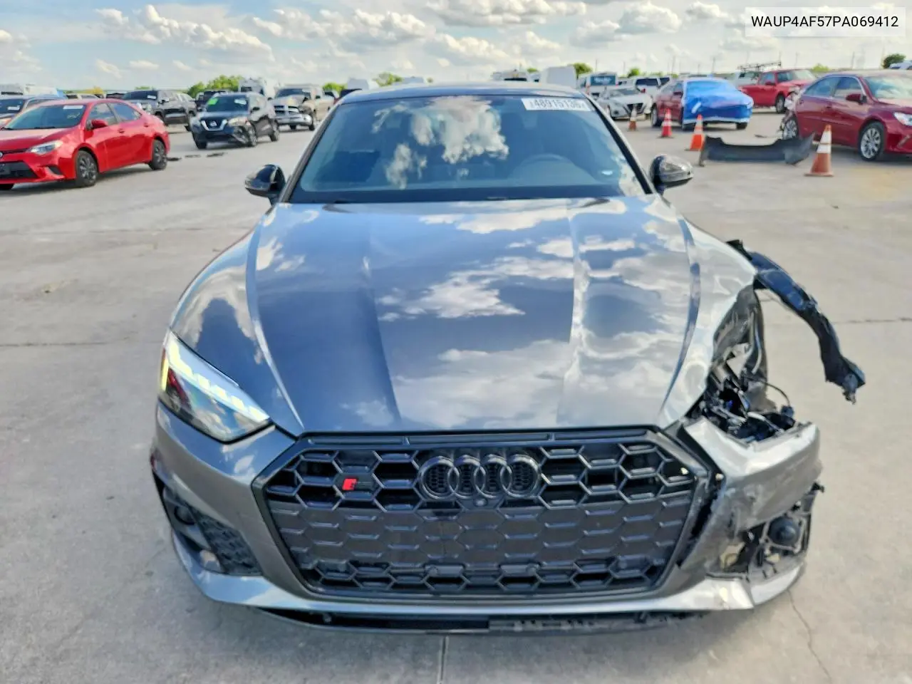2023 Audi S5 Premium Plus VIN: WAUP4AF57PA069412 Lot: 48915136