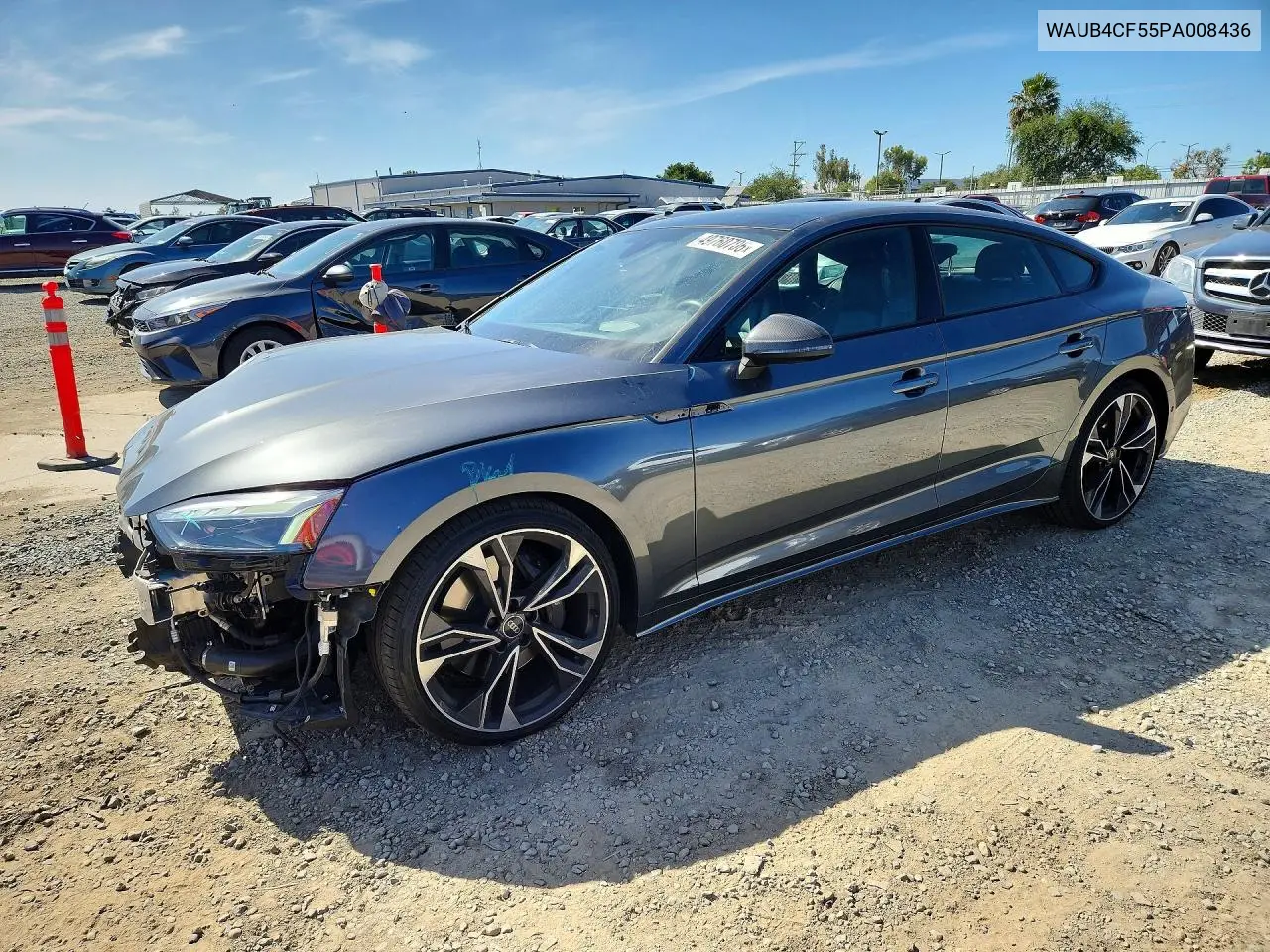 2023 Audi S5 Prestige VIN: WAUB4CF55PA008436 Lot: 49760706