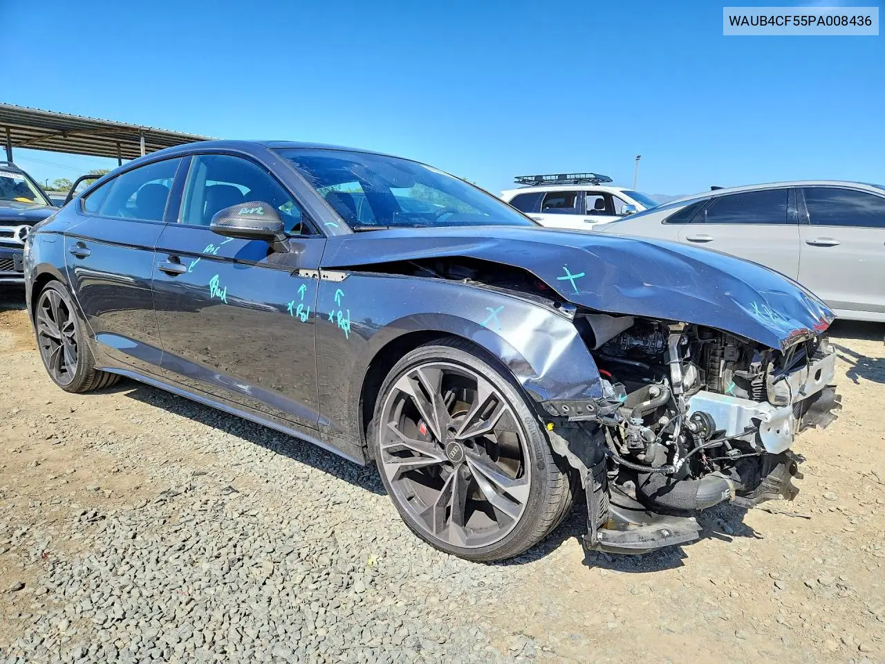 2023 Audi S5 Prestige VIN: WAUB4CF55PA008436 Lot: 49760706