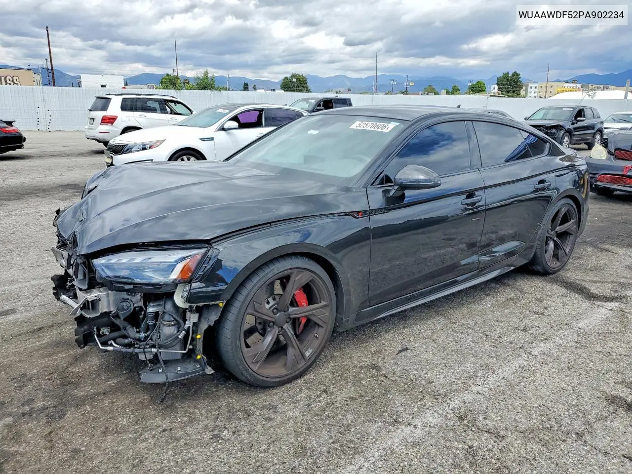 2023 Audi Rs5 VIN: WUAAWDF52PA902234 Lot: 52570606