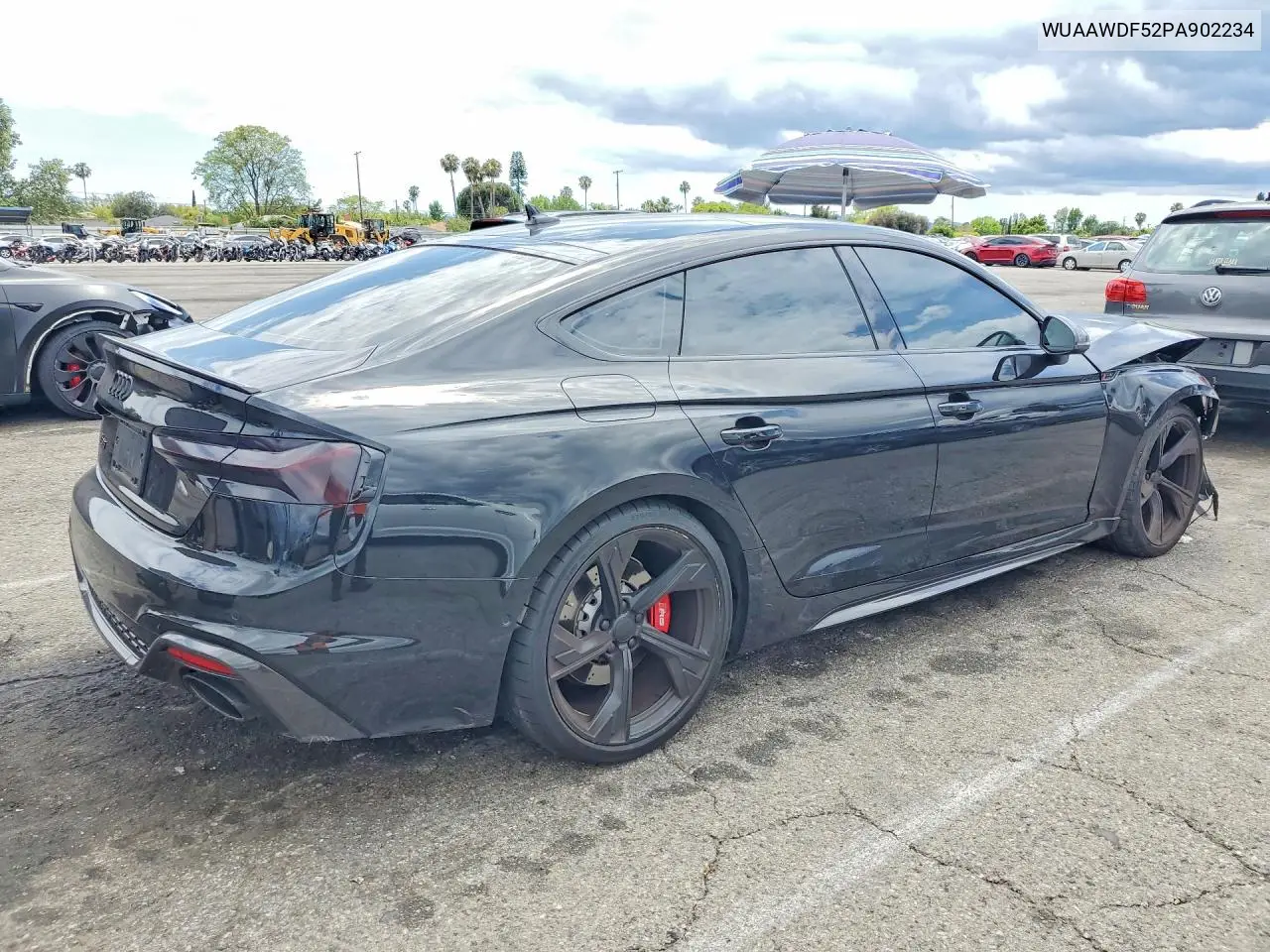 2023 Audi Rs5 VIN: WUAAWDF52PA902234 Lot: 52570606