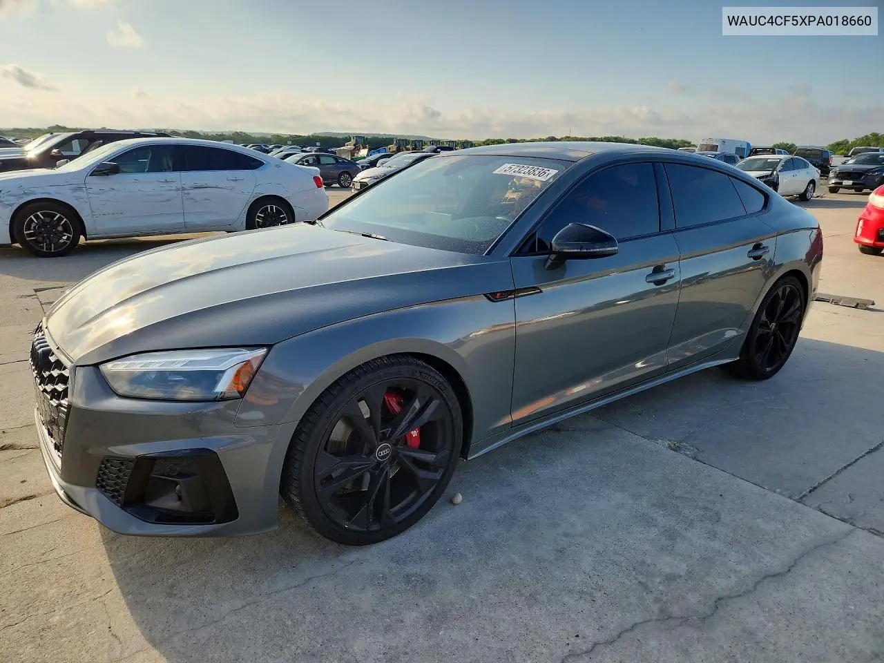 2023 Audi S5 Premium Plus VIN: WAUC4CF5XPA018660 Lot: 57323836