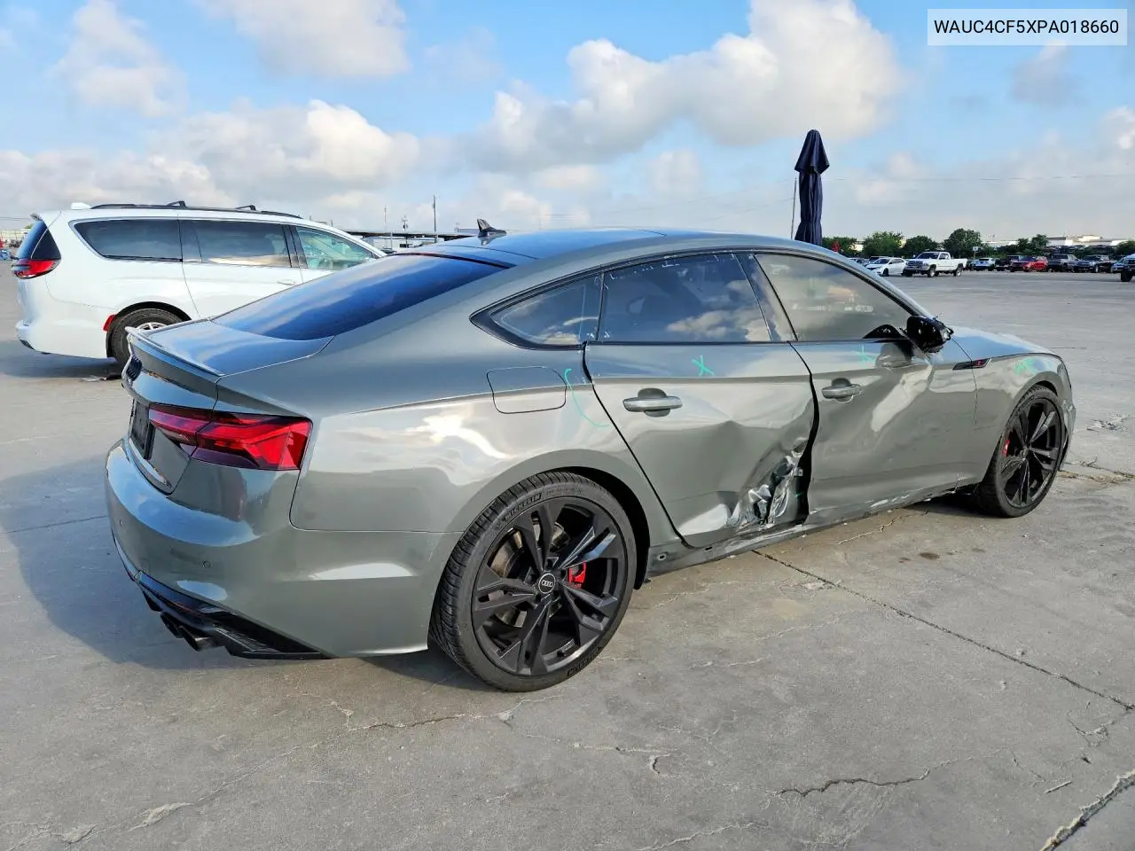 2023 Audi S5 Premium Plus VIN: WAUC4CF5XPA018660 Lot: 57323836