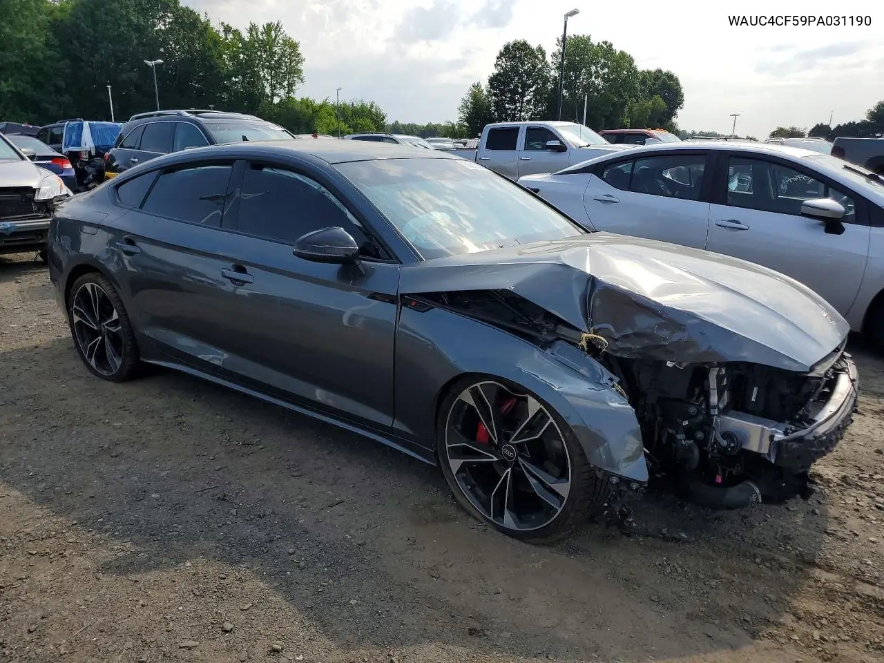 2023 Audi S5 Premium Plus VIN: WAUC4CF59PA031190 Lot: 60215306