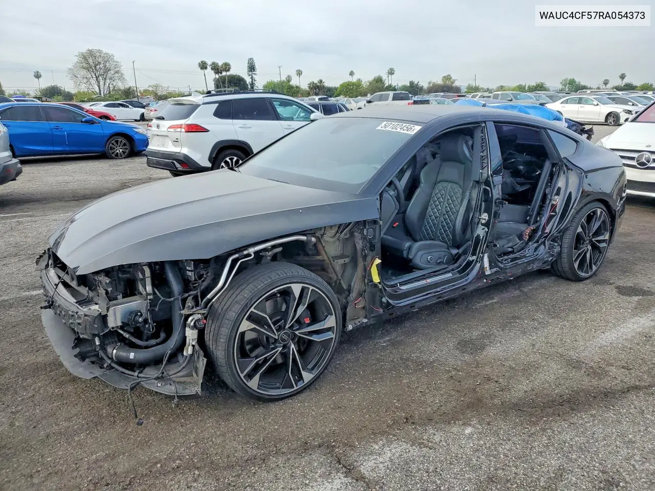 2024 Audi S5 Premium Plus VIN: WAUC4CF57RA054373 Lot: 50102456