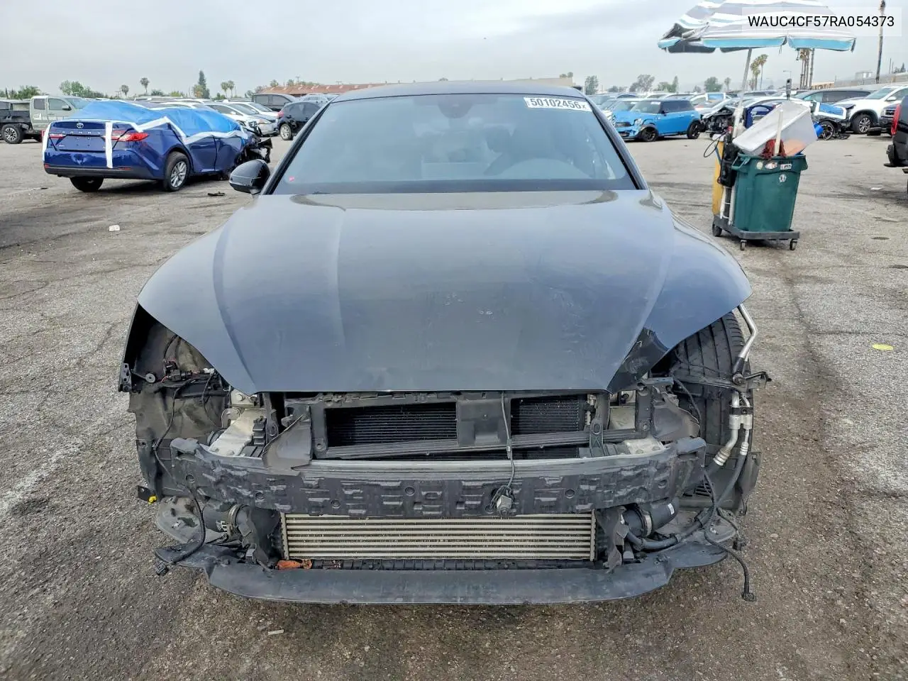 2024 Audi S5 Premium Plus VIN: WAUC4CF57RA054373 Lot: 50102456