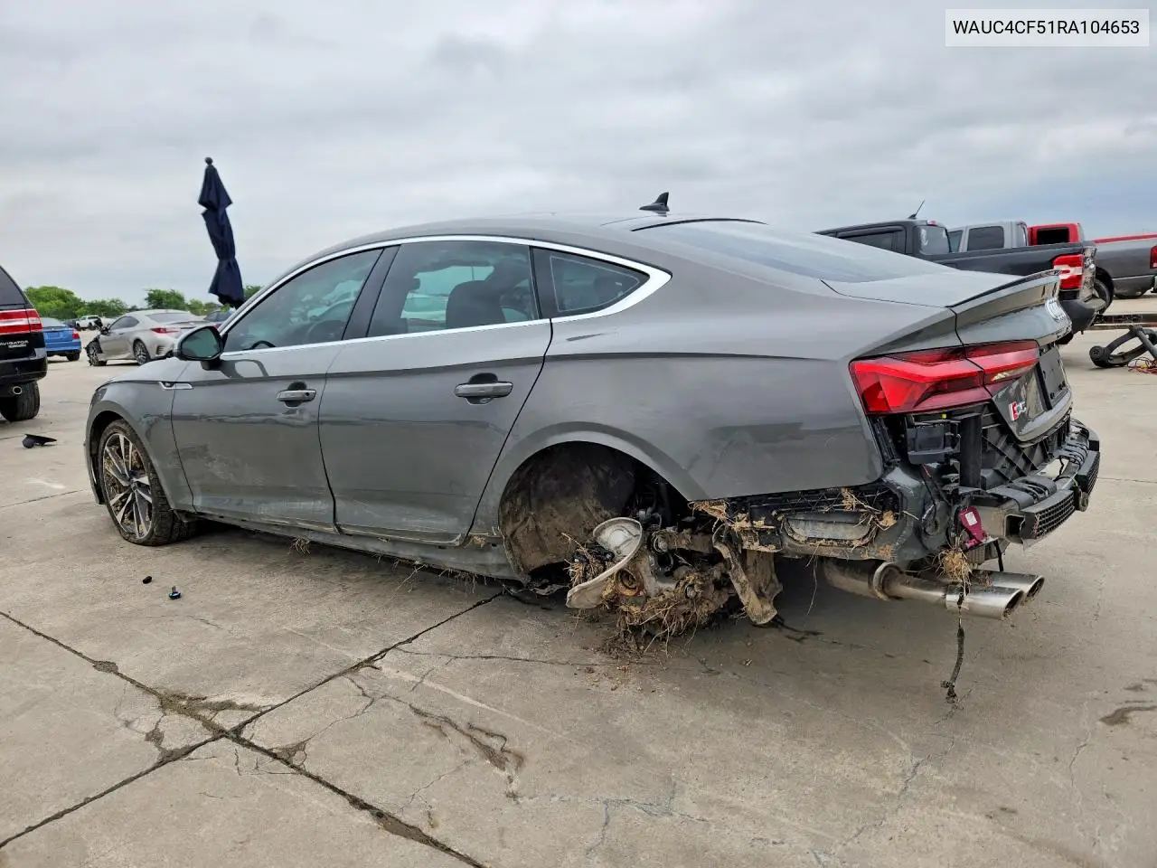 2024 Audi S5 Premium Plus VIN: WAUC4CF51RA104653 Lot: 50661086