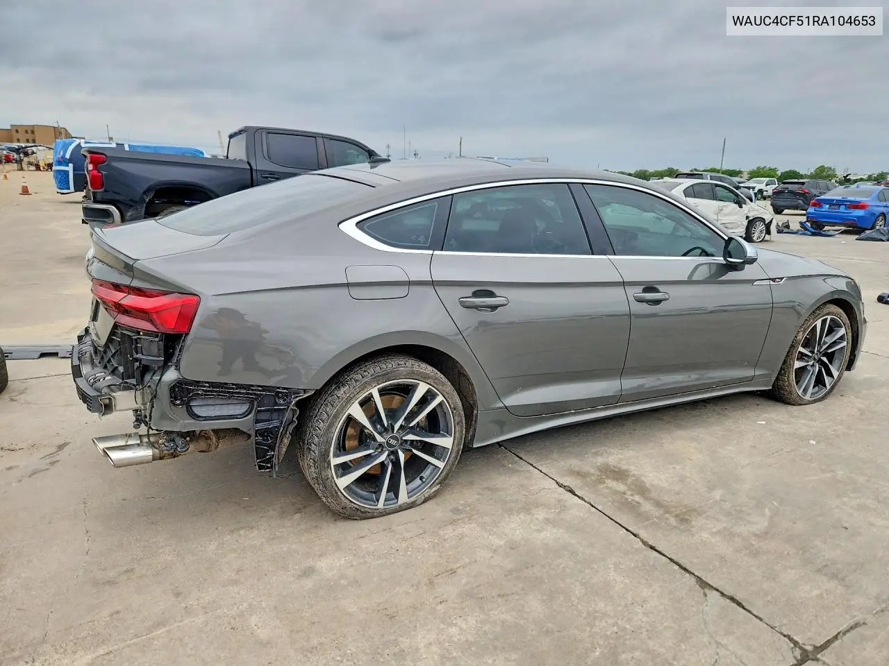 2024 Audi S5 Premium Plus VIN: WAUC4CF51RA104653 Lot: 50661086