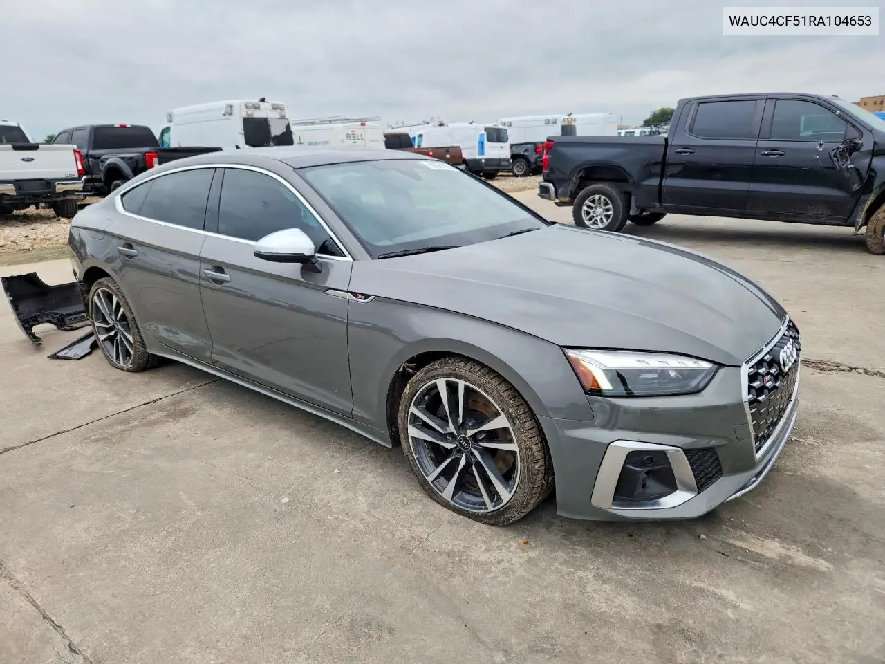 2024 Audi S5 Premium Plus VIN: WAUC4CF51RA104653 Lot: 50661086