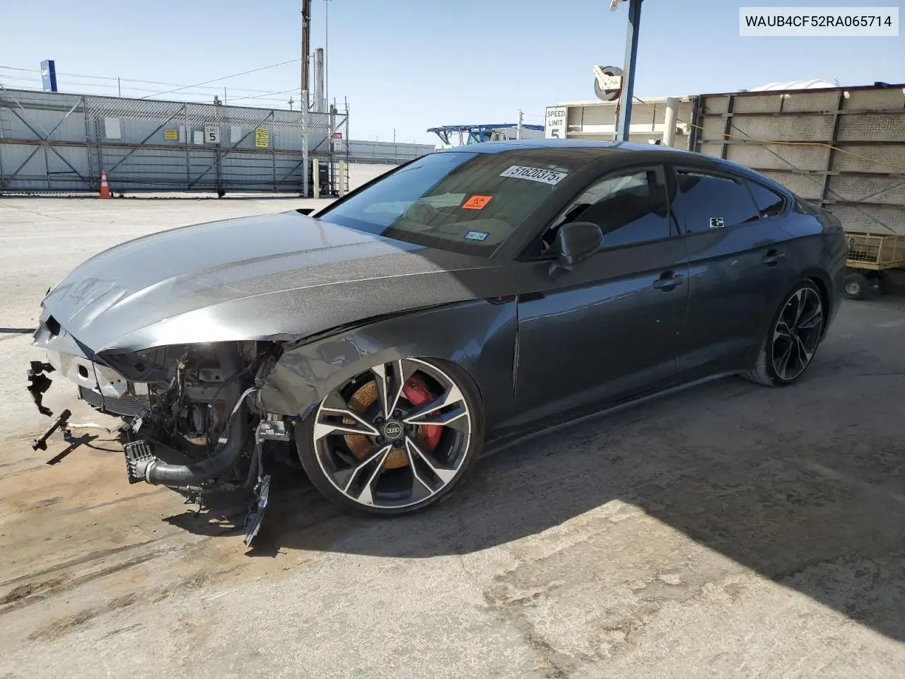 2024 Audi S5 Prestige VIN: WAUB4CF52RA065714 Lot: 51620375