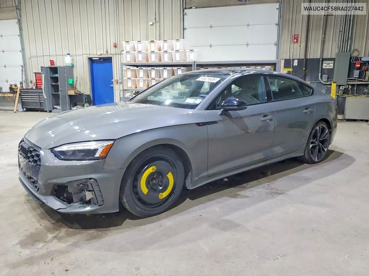 2024 Audi S5 Premium Plus VIN: WAUC4CF58RA027442 Lot: 54421636