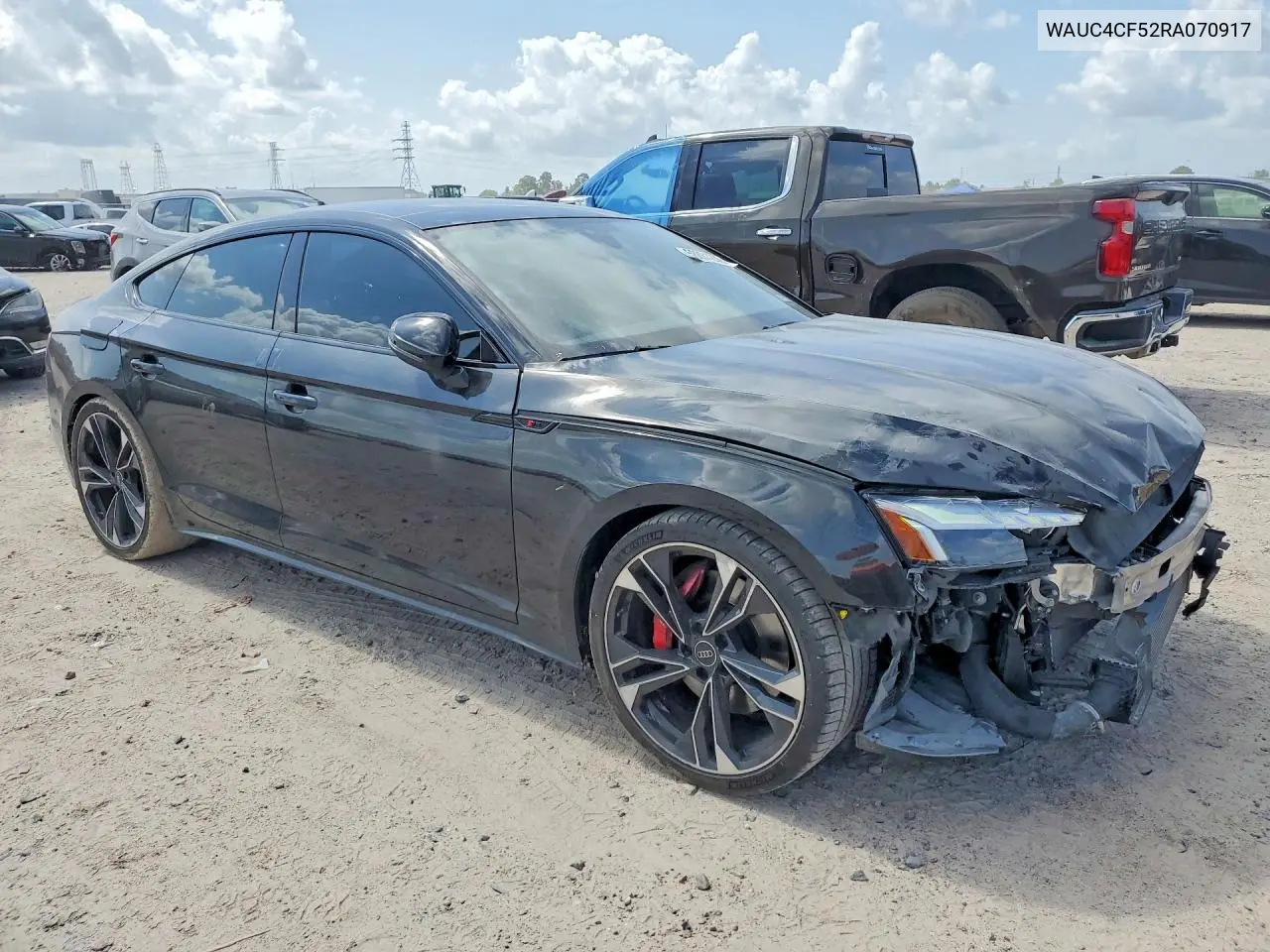 2024 Audi S5 Premium Plus VIN: WAUC4CF52RA070917 Lot: 58881286