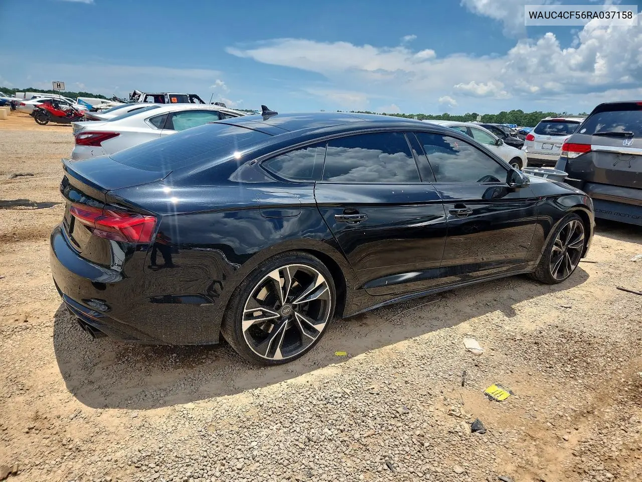 2024 Audi S5 Premium Plus VIN: WAUC4CF56RA037158 Lot: 59633456