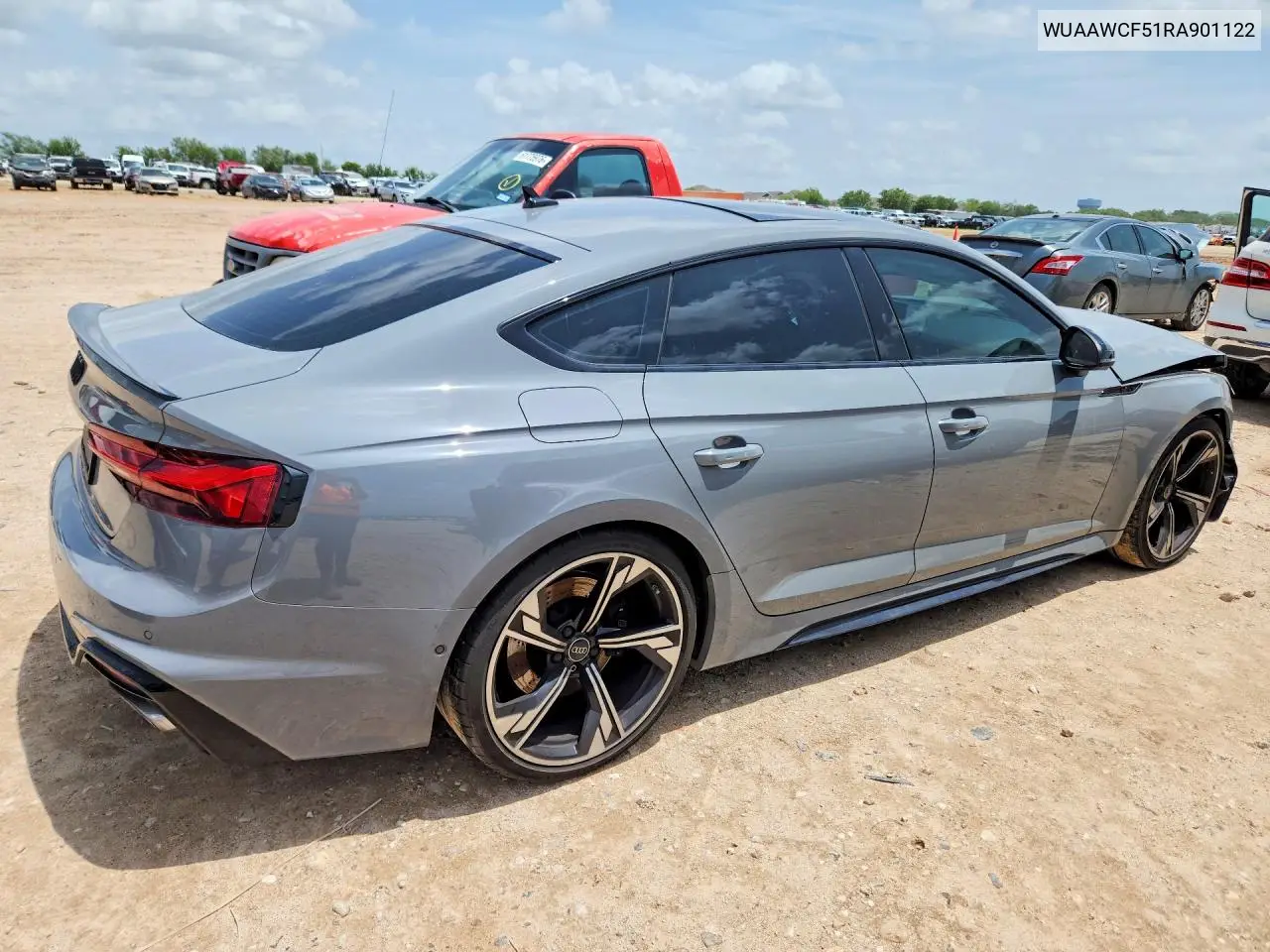 2024 Audi Rs5 VIN: WUAAWCF51RA901122 Lot: 61051036