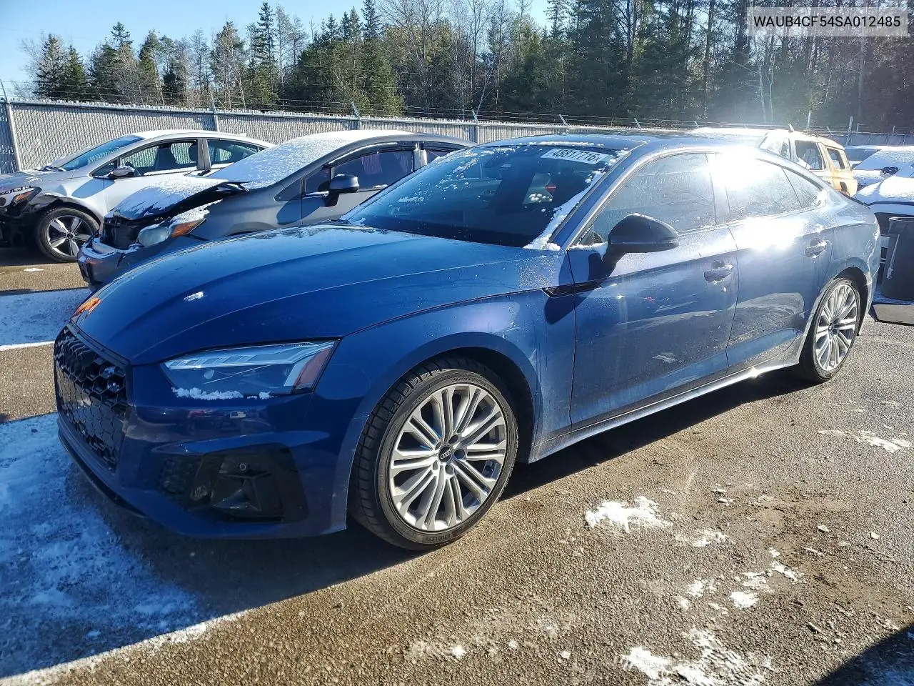 2025 Audi S5 Prestige VIN: WAUB4CF54SA012485 Lot: 48817716