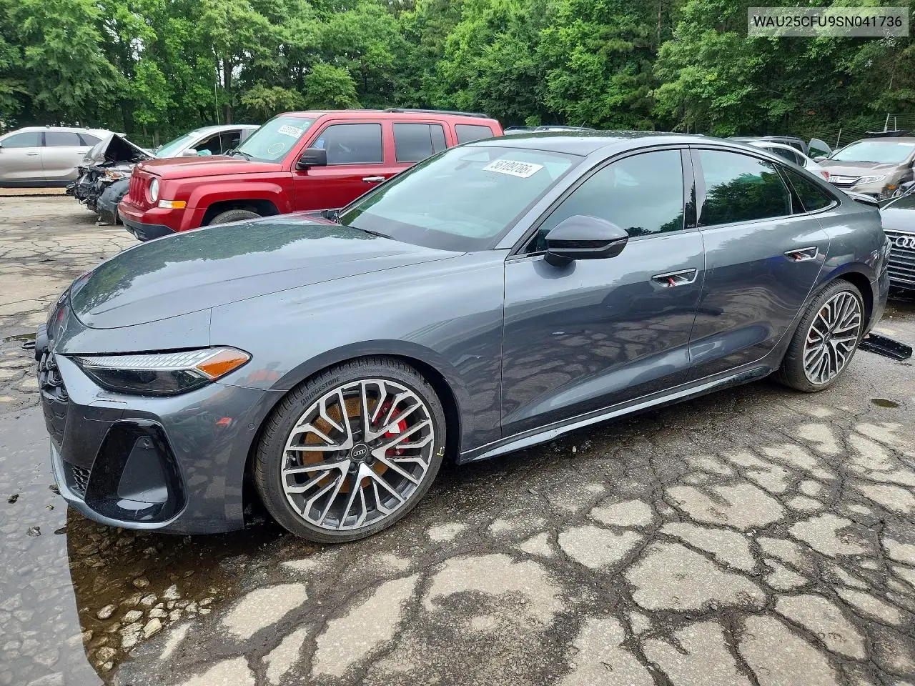 2025 Audi S5 Premium Plus VIN: WAU25CFU9SN041736 Lot: 56109766
