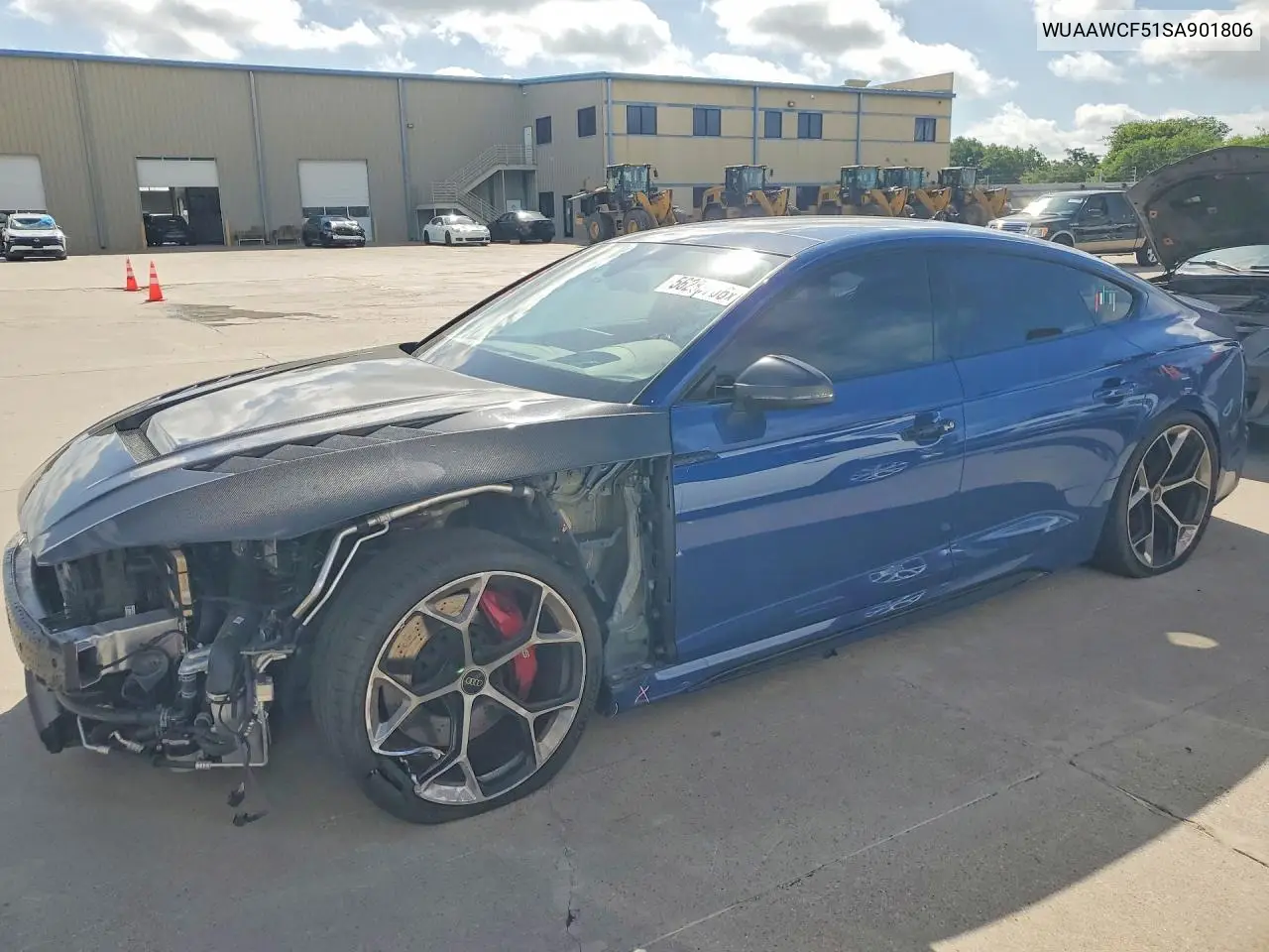 2025 Audi Rs5 VIN: WUAAWCF51SA901806 Lot: 56281706