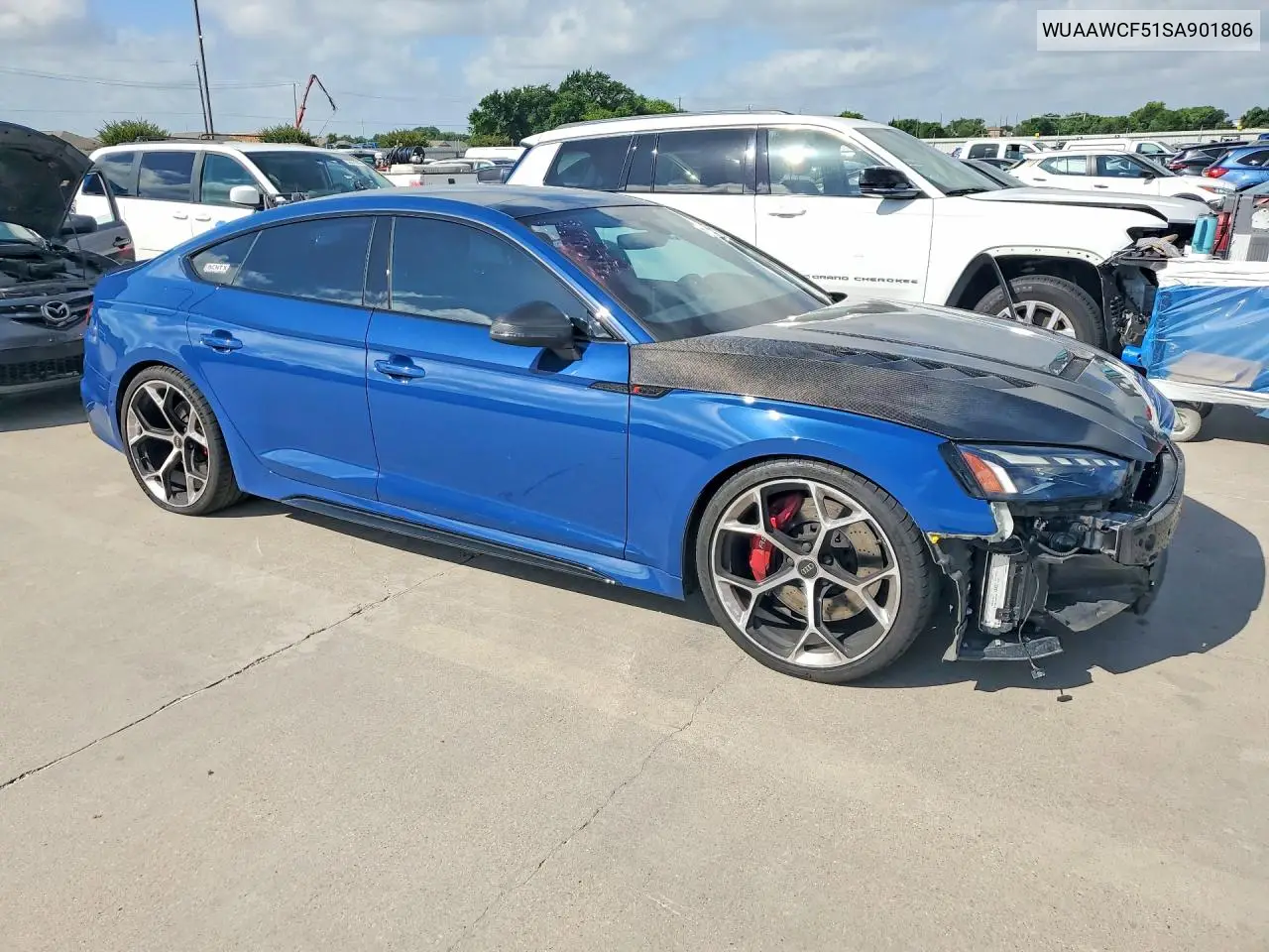 2025 Audi Rs5 VIN: WUAAWCF51SA901806 Lot: 56281706
