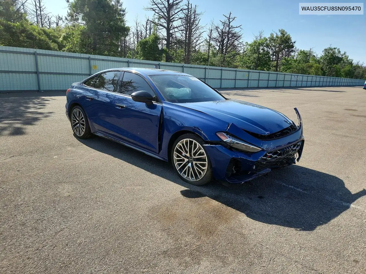 2025 Audi S5 Prestige VIN: WAU35CFU8SN095470 Lot: 56610586