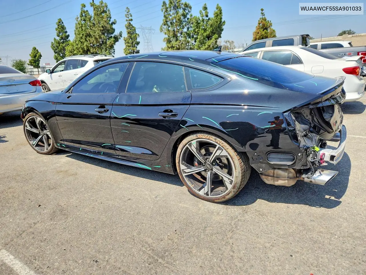 2025 Audi Rs5 VIN: WUAAWCF55SA901033 Lot: 58331946