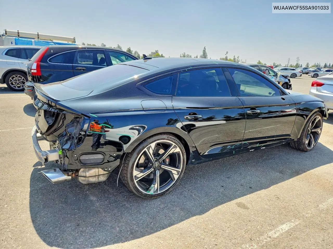 2025 Audi Rs5 VIN: WUAAWCF55SA901033 Lot: 58331946