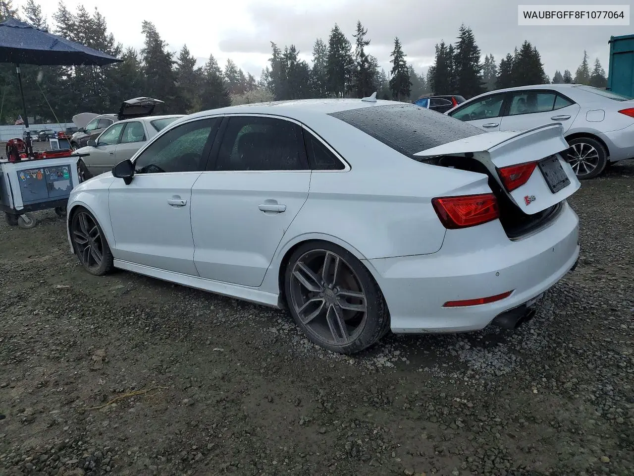 2015 Audi S3 Prestige VIN: WAUBFGFF8F1077064 Lot: 49571806