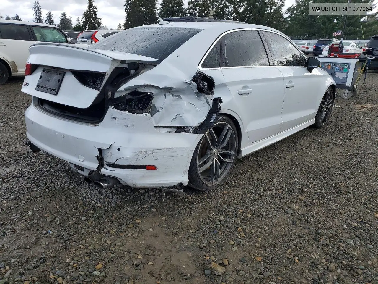 2015 Audi S3 Prestige VIN: WAUBFGFF8F1077064 Lot: 49571806