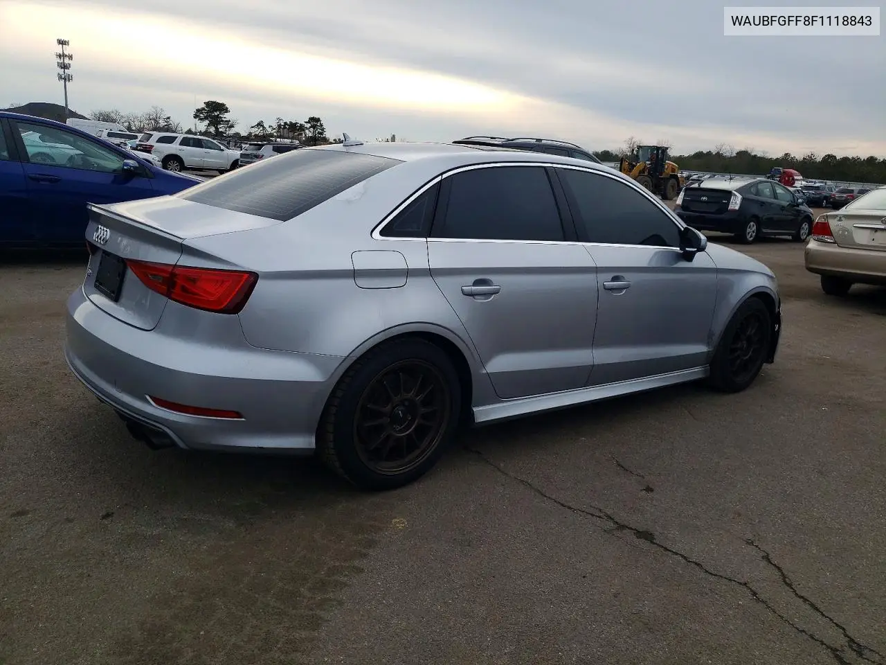 2015 Audi S3 Premium Plus VIN: WAUBFGFF8F1118843 Lot: 54447576