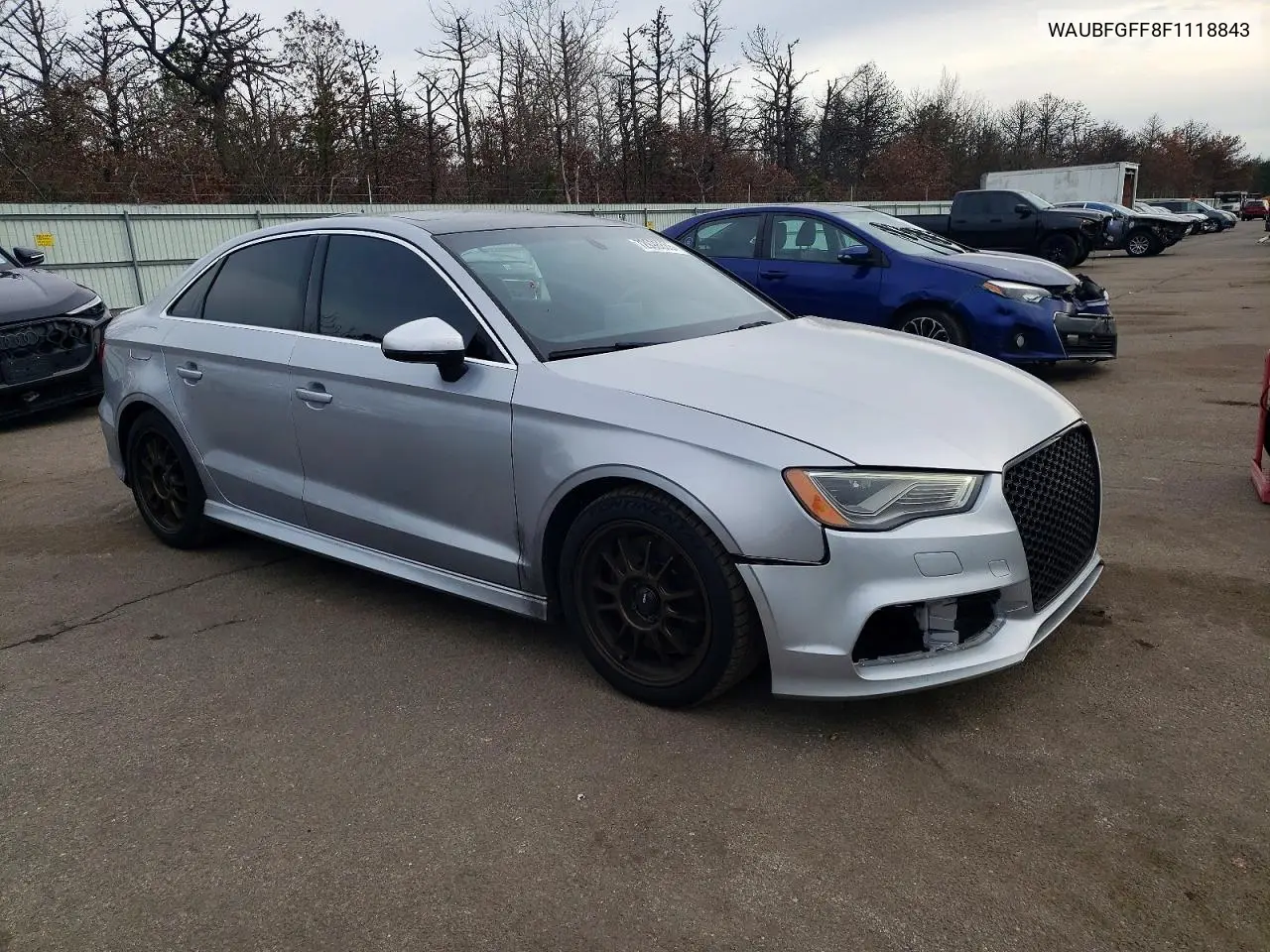 2015 Audi S3 Premium Plus VIN: WAUBFGFF8F1118843 Lot: 54447576