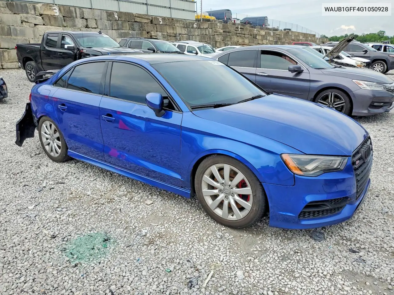 2016 Audi S3 Premium Plus VIN: WAUB1GFF4G1050928 Lot: 54157416