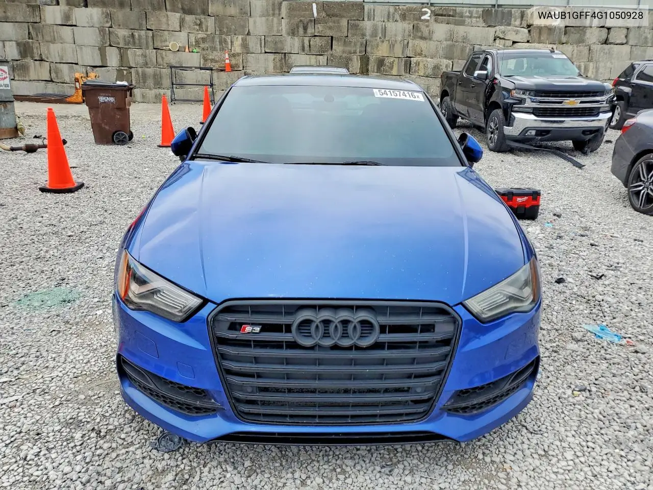 2016 Audi S3 Premium Plus VIN: WAUB1GFF4G1050928 Lot: 54157416