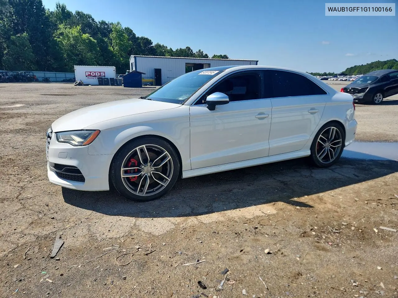 2016 Audi S3 Premium Plus VIN: WAUB1GFF1G1100166 Lot: 54897046