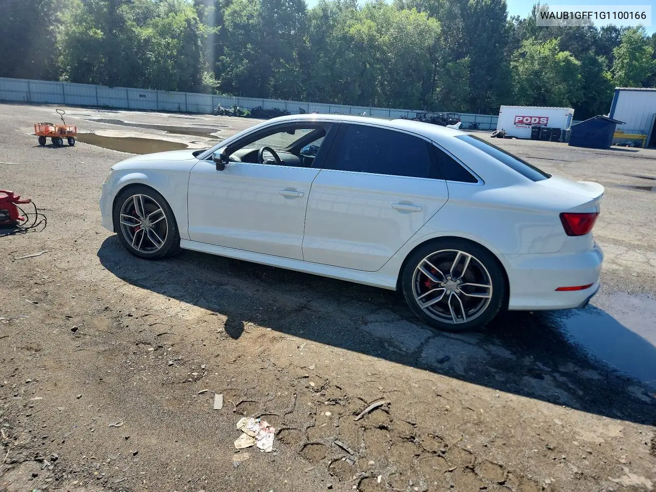 2016 Audi S3 Premium Plus VIN: WAUB1GFF1G1100166 Lot: 54897046