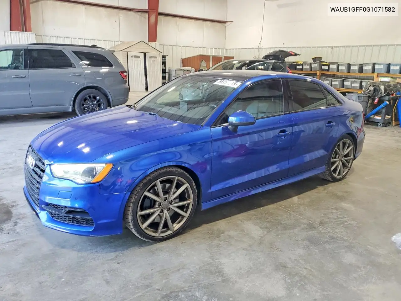 2016 Audi S3 Premium Plus VIN: WAUB1GFF0G1071582 Lot: 55951316