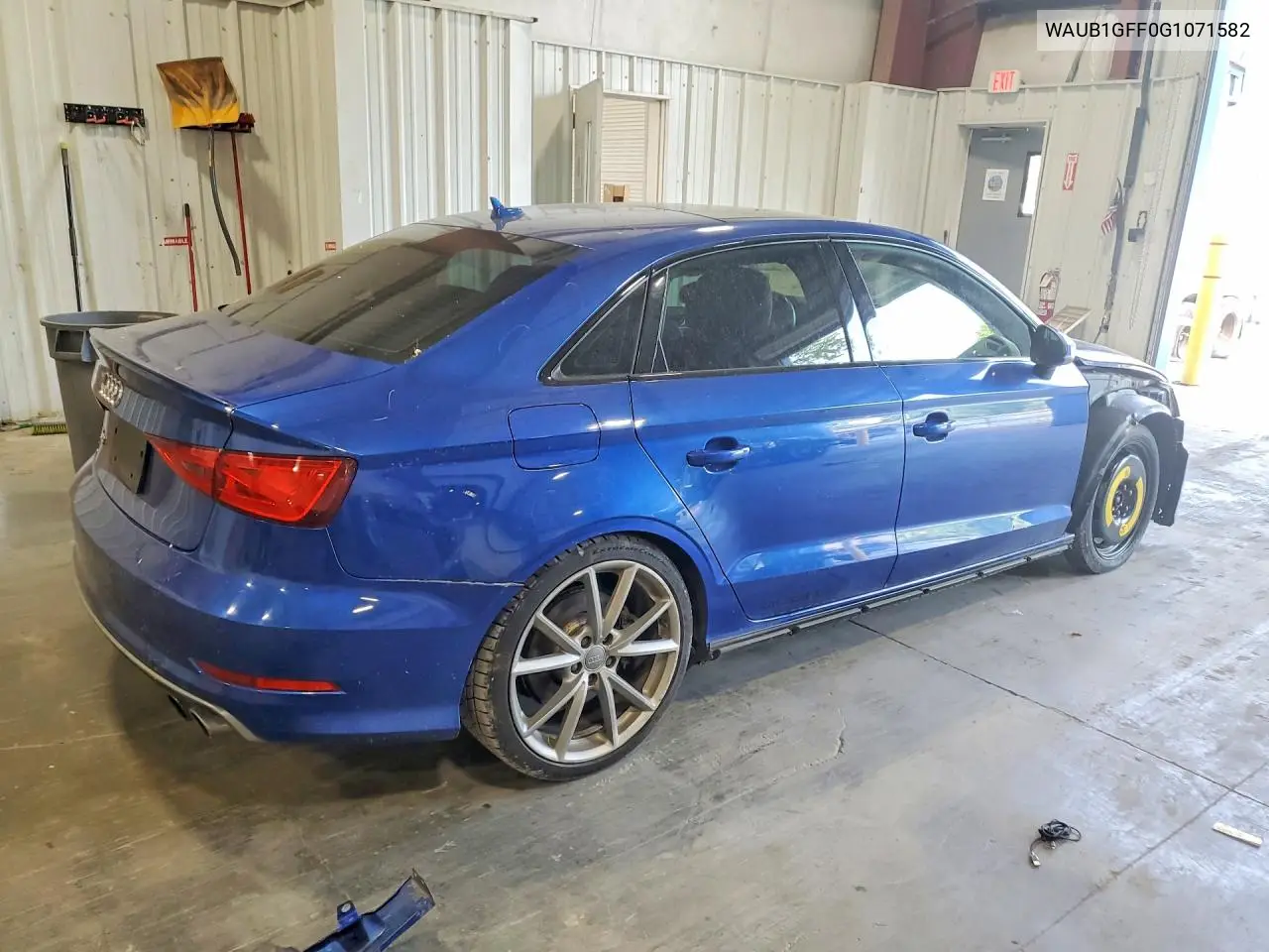 2016 Audi S3 Premium Plus VIN: WAUB1GFF0G1071582 Lot: 55951316