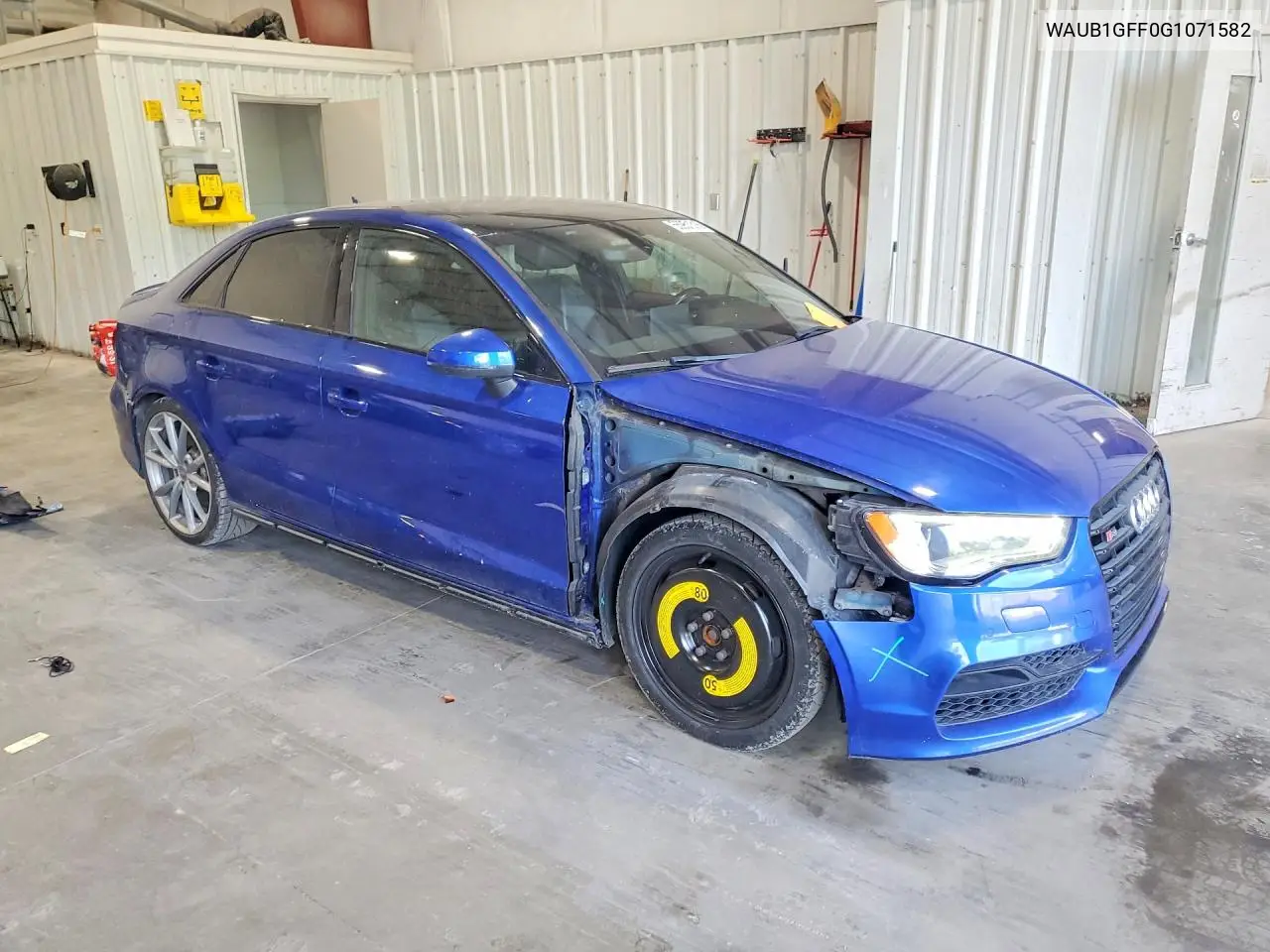 2016 Audi S3 Premium Plus VIN: WAUB1GFF0G1071582 Lot: 55951316