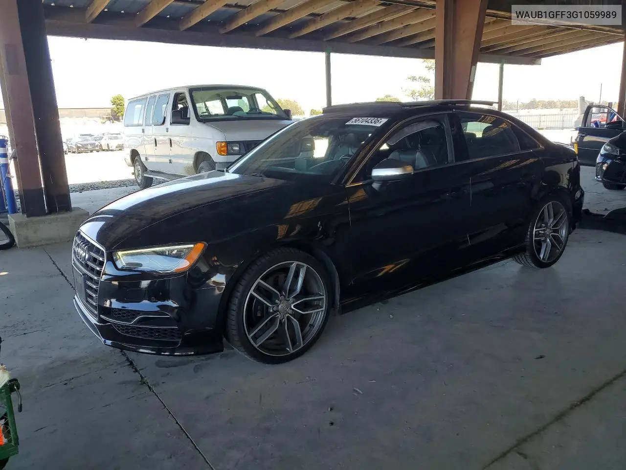 2016 Audi S3 Premium Plus VIN: WAUB1GFF3G1059989 Lot: 56104336