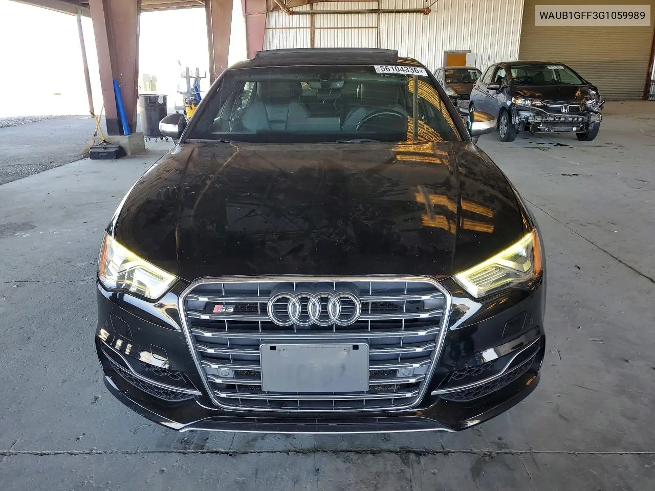 2016 Audi S3 Premium Plus VIN: WAUB1GFF3G1059989 Lot: 56104336
