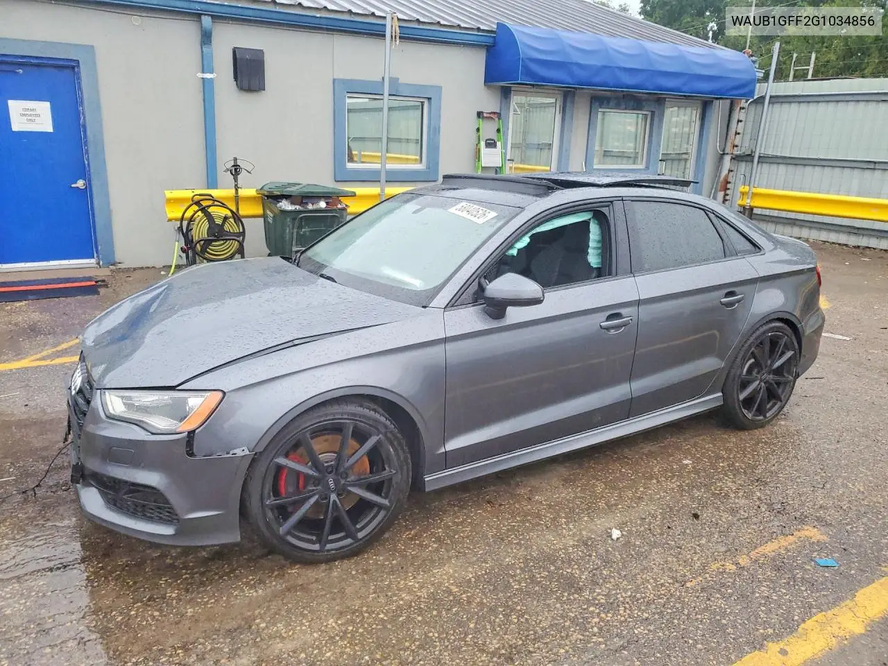 2016 Audi S3 Premium Plus VIN: WAUB1GFF2G1034856 Lot: 58040526