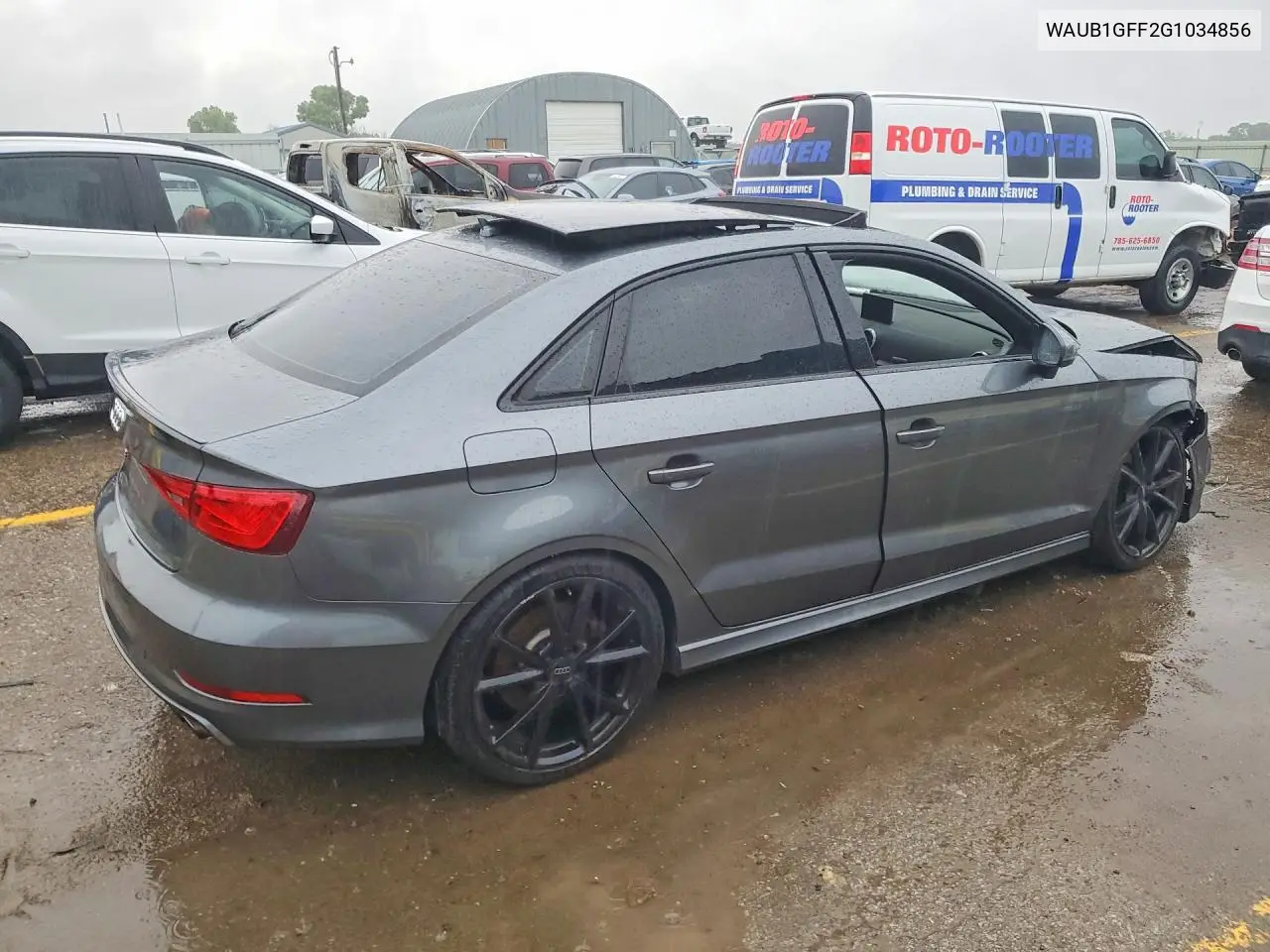 2016 Audi S3 Premium Plus VIN: WAUB1GFF2G1034856 Lot: 58040526