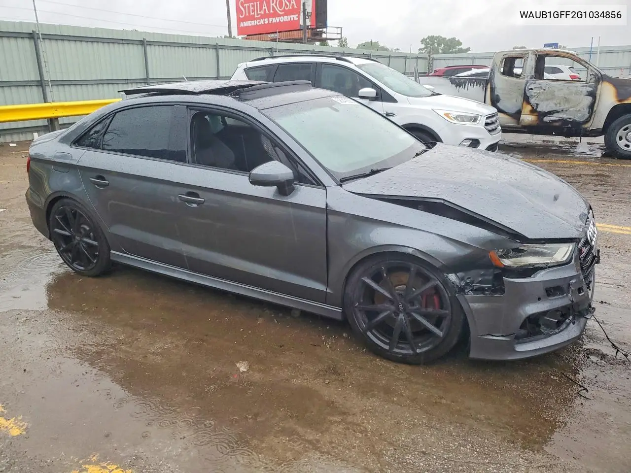 2016 Audi S3 Premium Plus VIN: WAUB1GFF2G1034856 Lot: 58040526