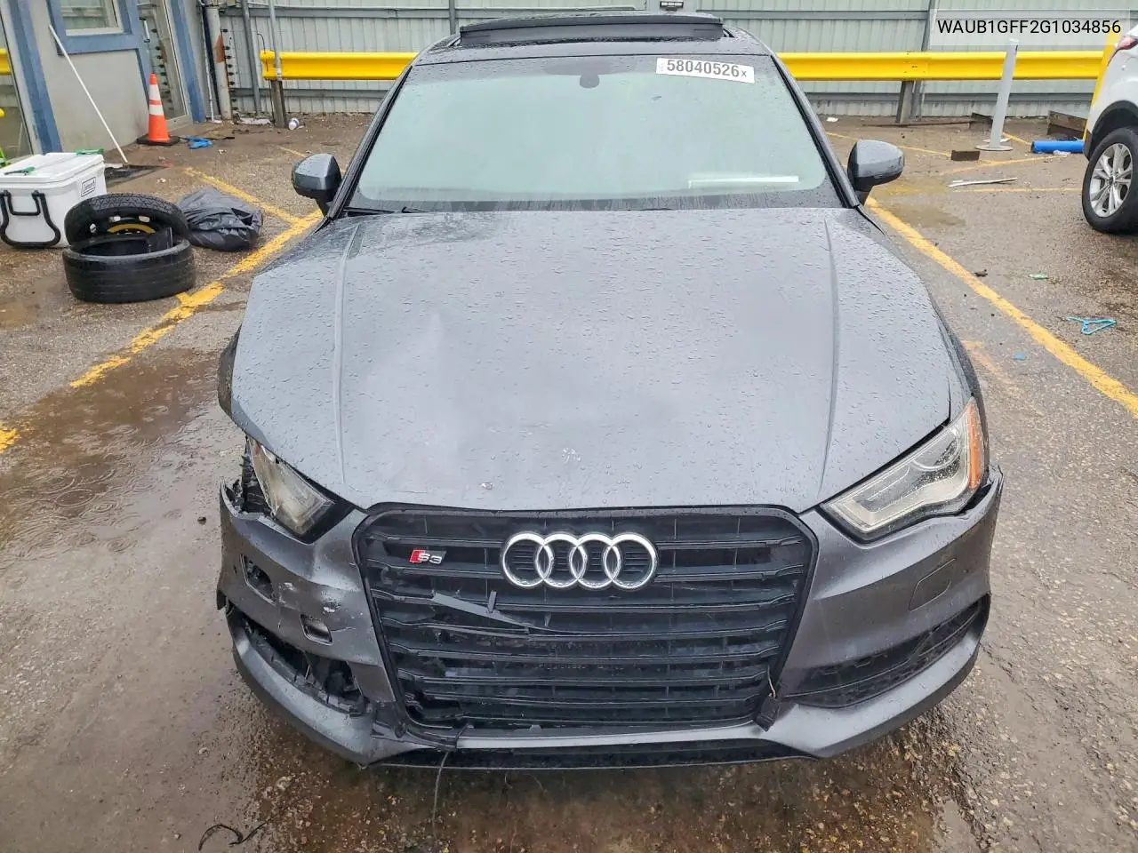 2016 Audi S3 Premium Plus VIN: WAUB1GFF2G1034856 Lot: 58040526