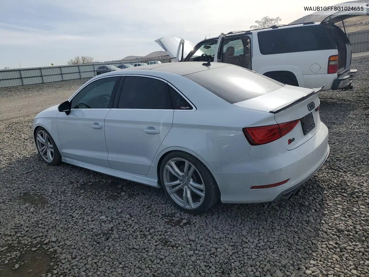 2016 Audi S3 Premium Plus VIN: WAUB1GFF8G1024655 Lot: 75004725