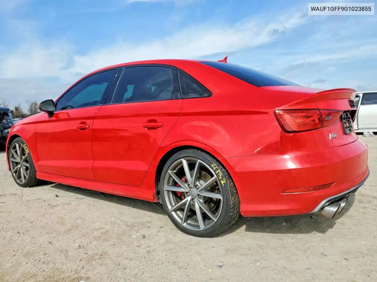 2016 Audi S3 Prestige VIN: WAUF1GFF9G1023855 Lot: 75989885