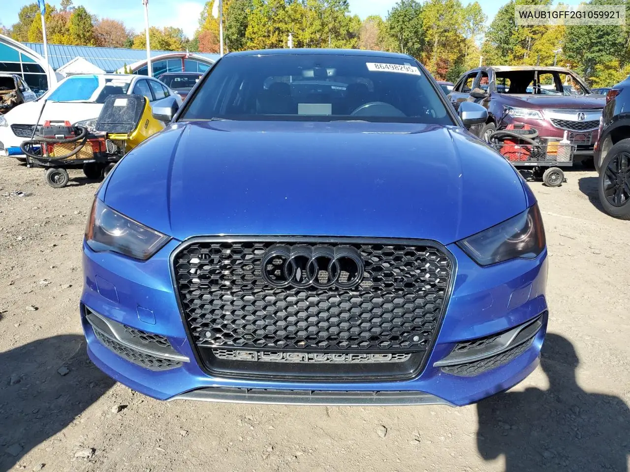 2016 Audi S3 Premium Plus VIN: WAUB1GFF2G1059921 Lot: 86498295